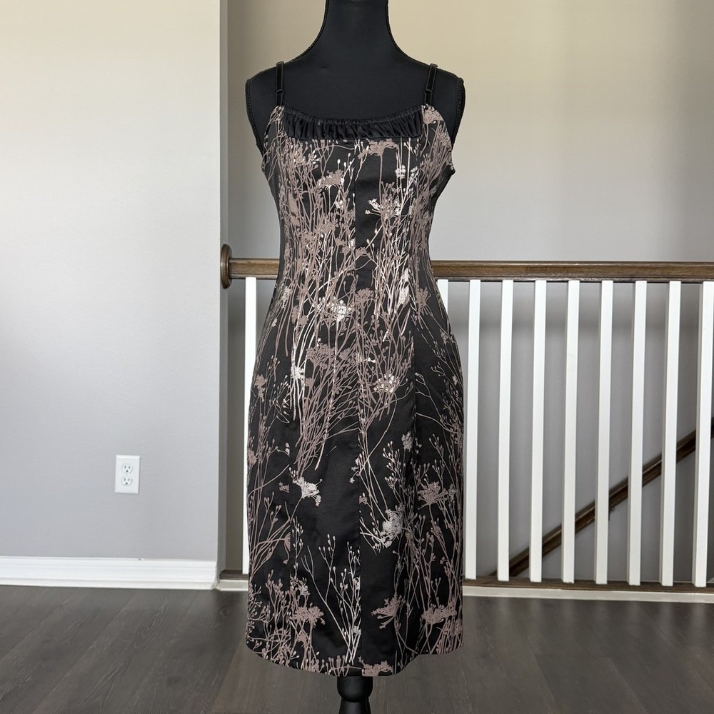 Fiorucci Y2K Slip Mini Satin Dress Medium 90s Dark Whimsigoth Fairycore Bodycon